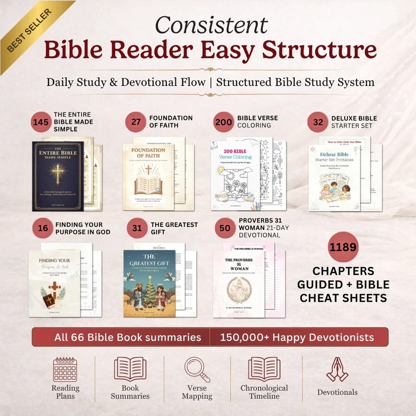 Consistent Bible reader easy structure overview