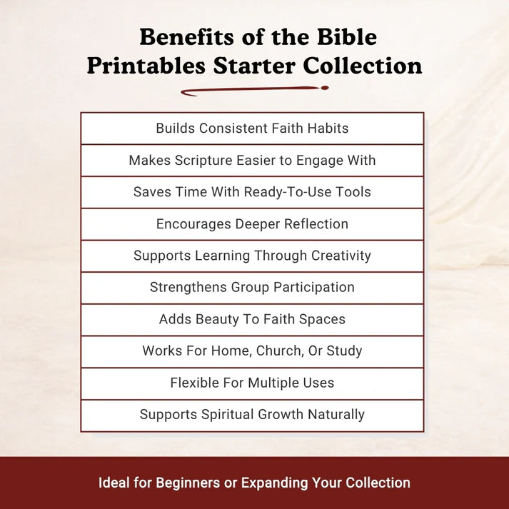Benefits of the collection